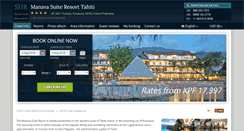 Desktop Screenshot of manava-suite-resort-tahiti.com